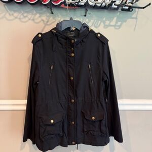 EDEN SOCIETY Black Utility Jacket
